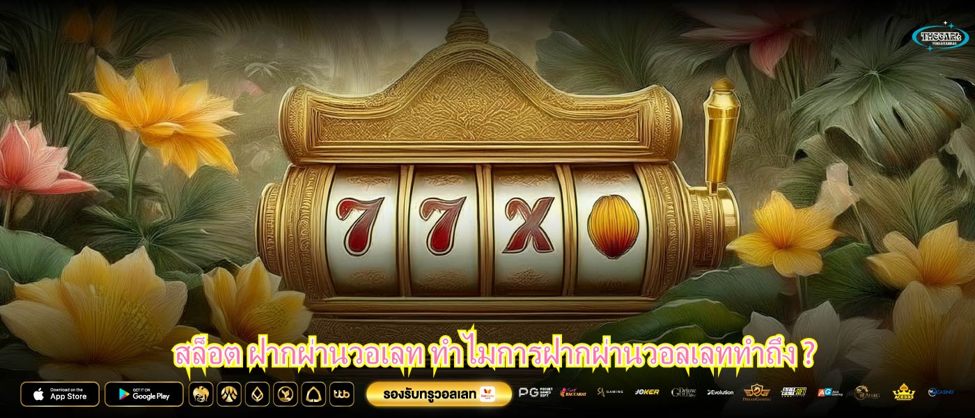 สล็อต ฝากผ่านวอเลท ทำไมการฝากผ่านวอลเลททำถึง ?